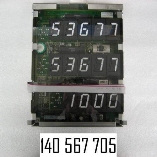 140567705 - EX. FLAP DISPLAY. EC2000 FP6 5/5/4, WORKS TESTED